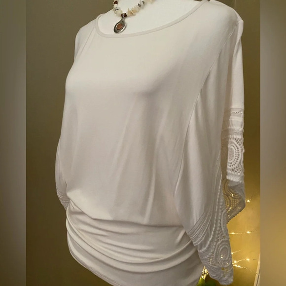 Bebe Dolman Sleeve Boatneck Top - Picture 6 of 10